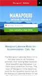 Mobile Screenshot of manapouri.com